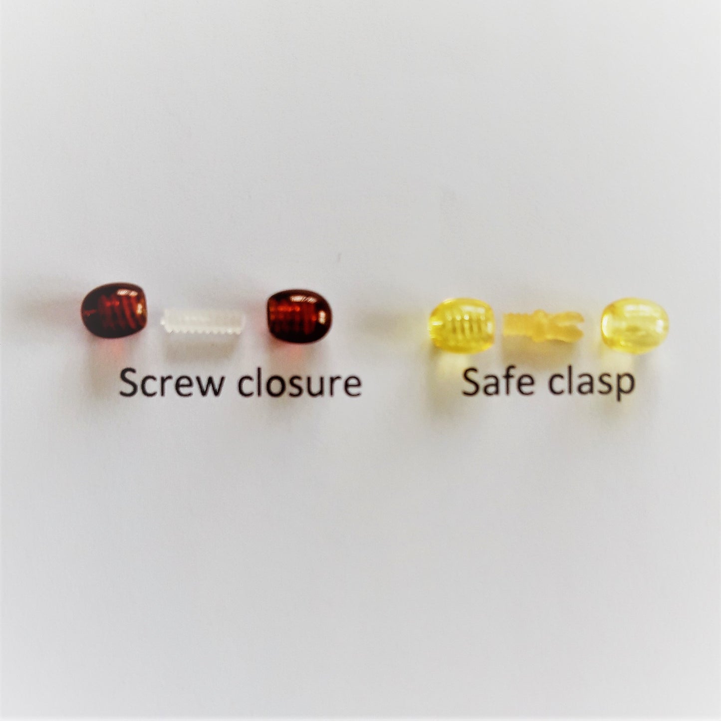 Baltic amber necklace for children