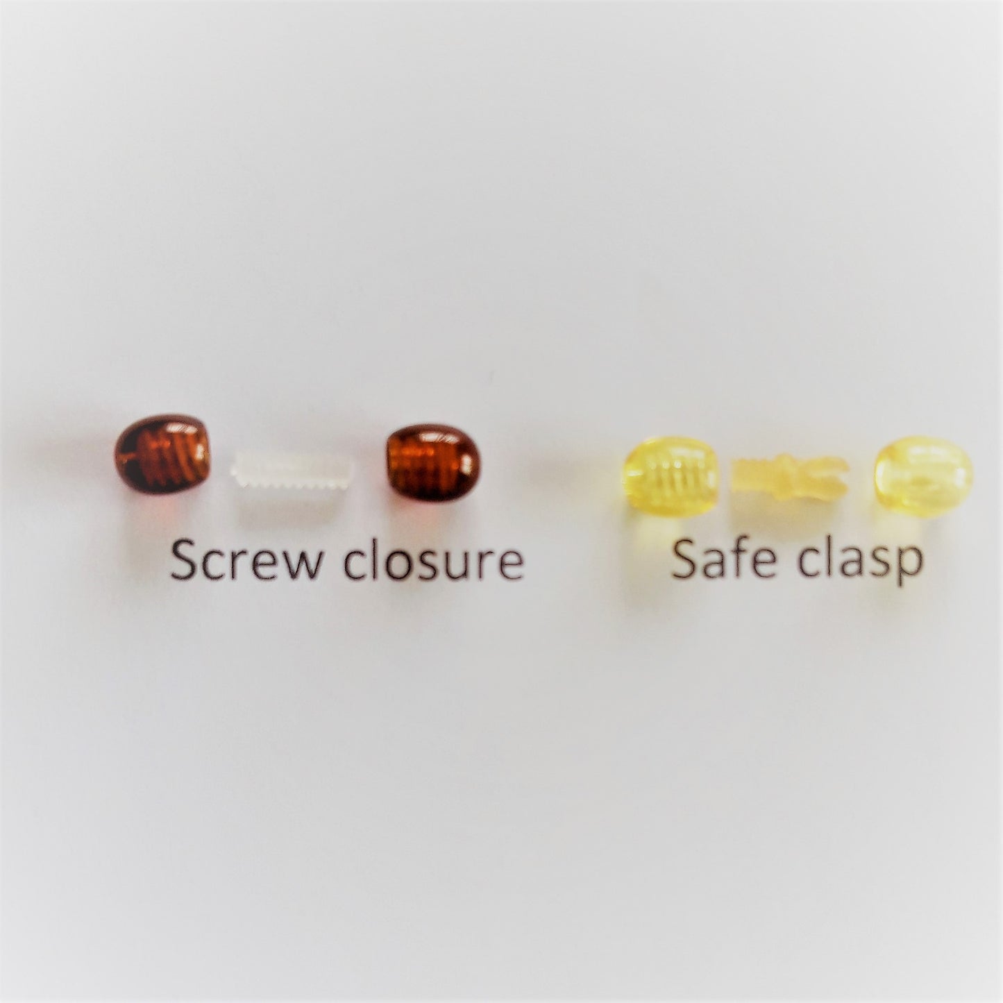 Baltic amber necklace for children