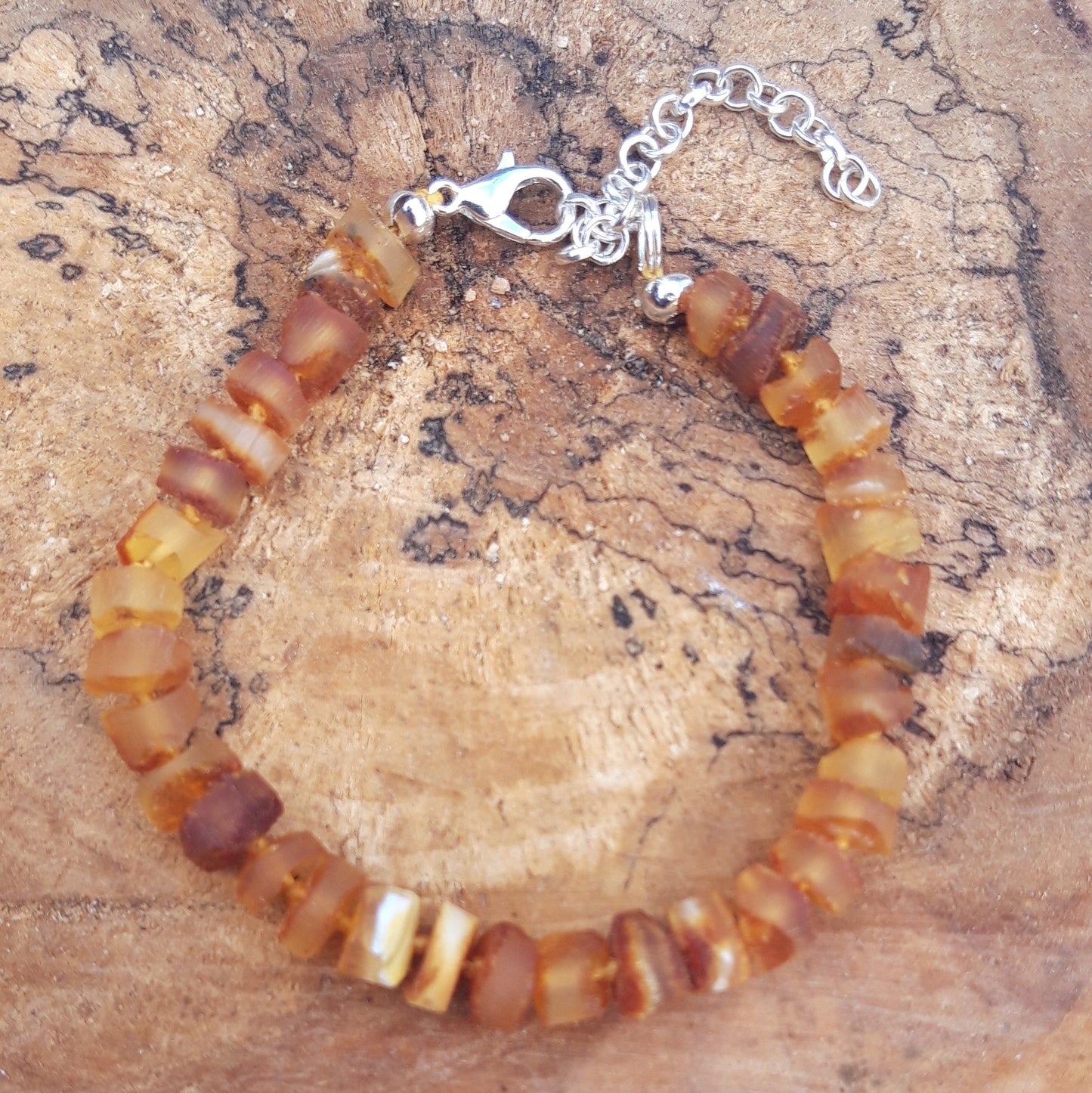 Baltic amber bracelet /anklet for adult