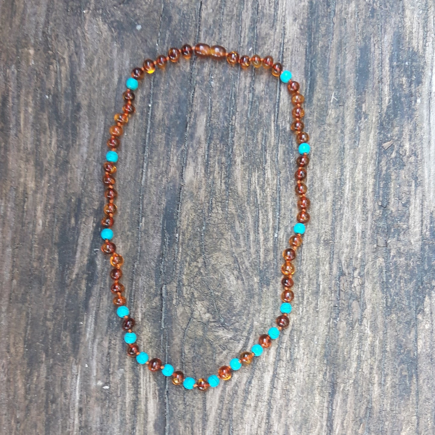 Baltic amber necklace for adults.