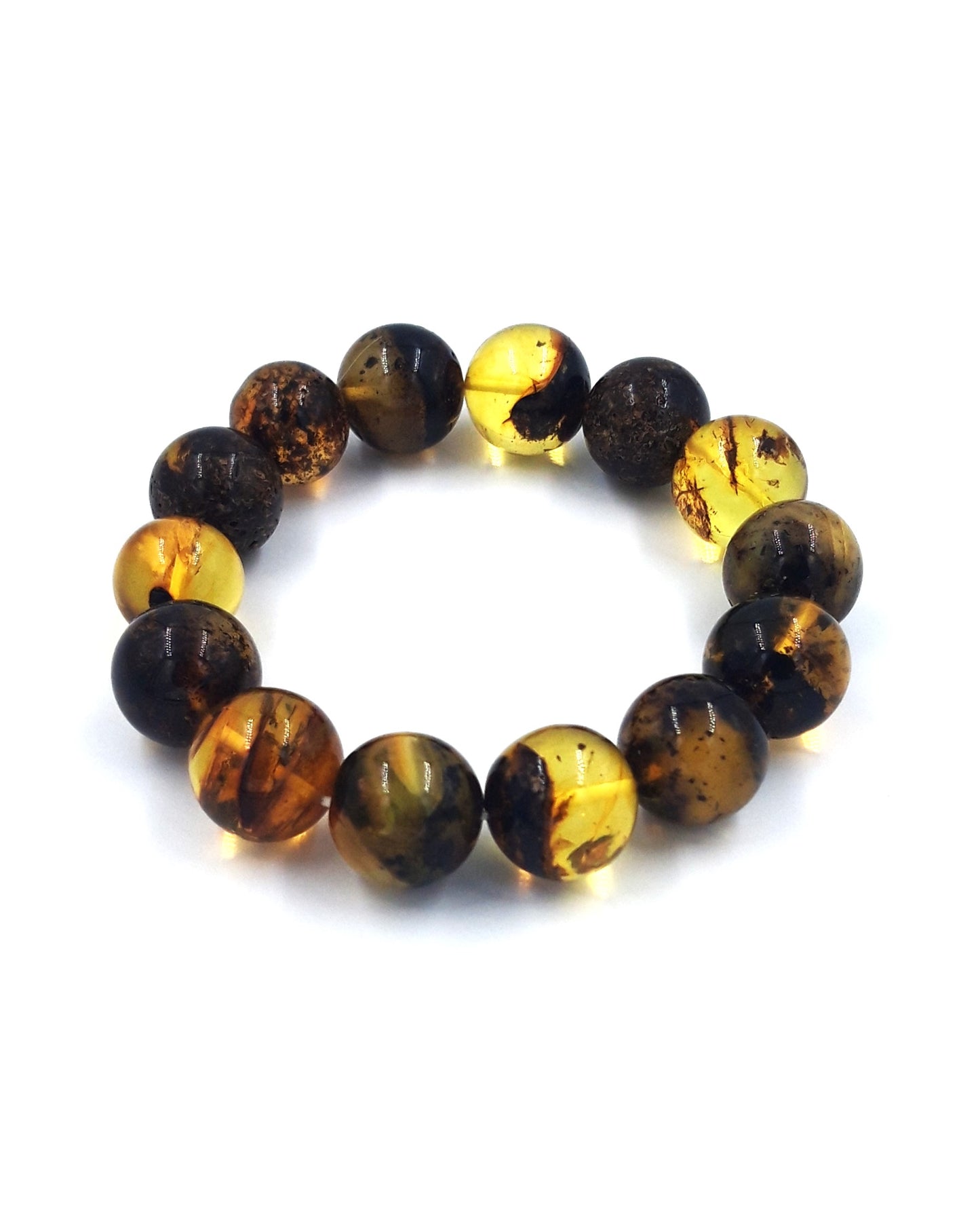 Baltic amber bracelet for adult