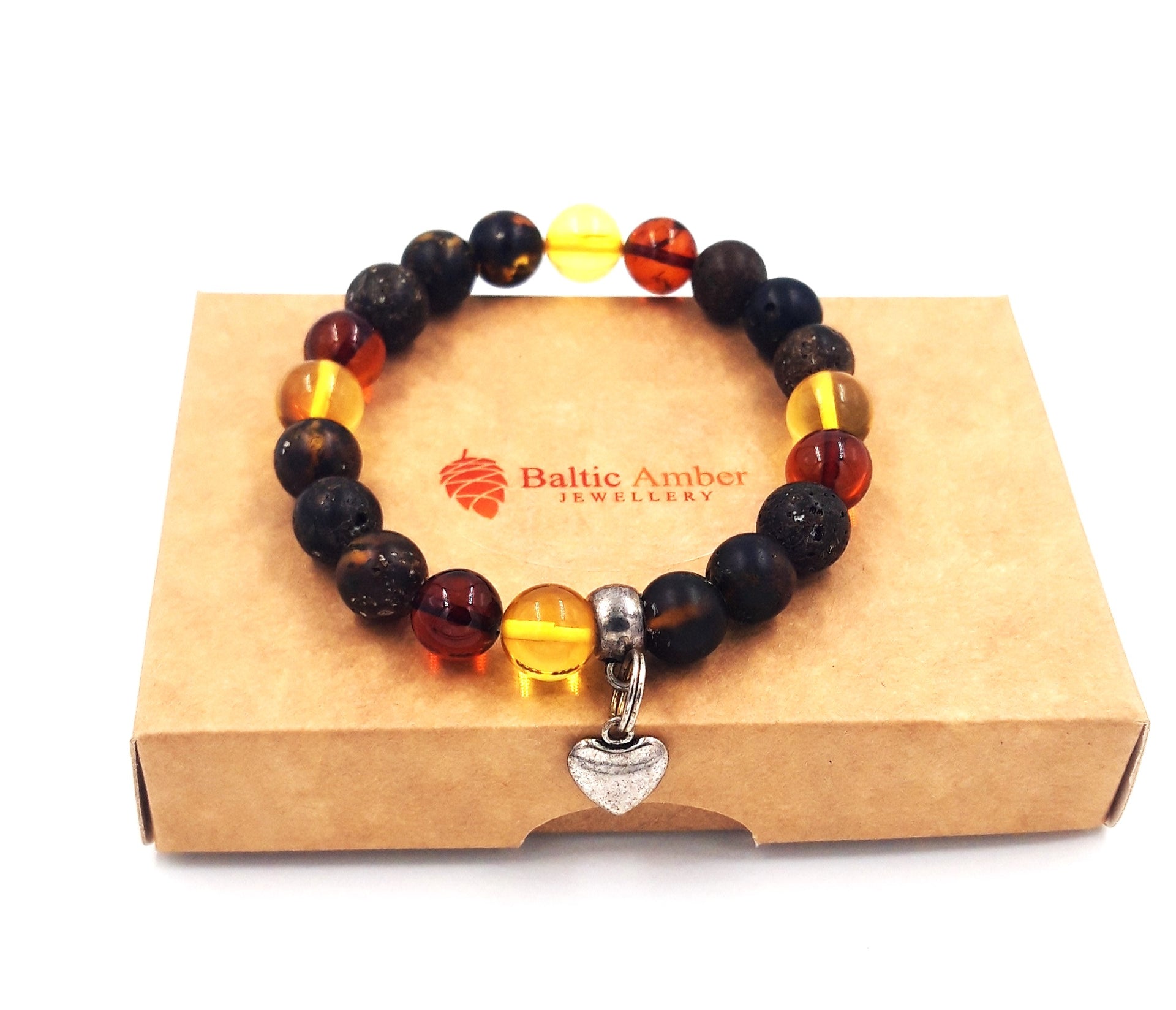 Baltic amber bracelet for adult