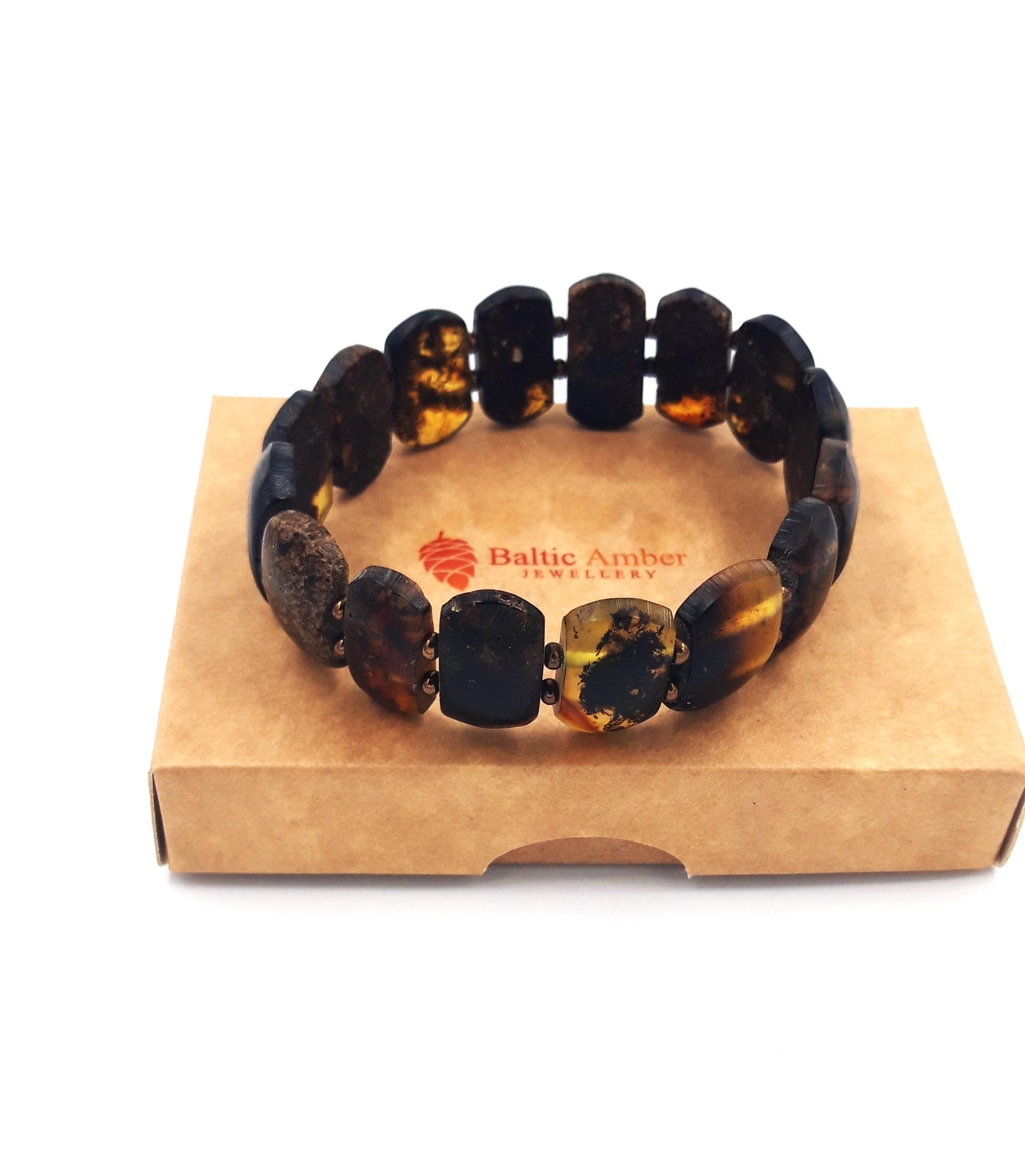 Baltic amber bracelet for adult