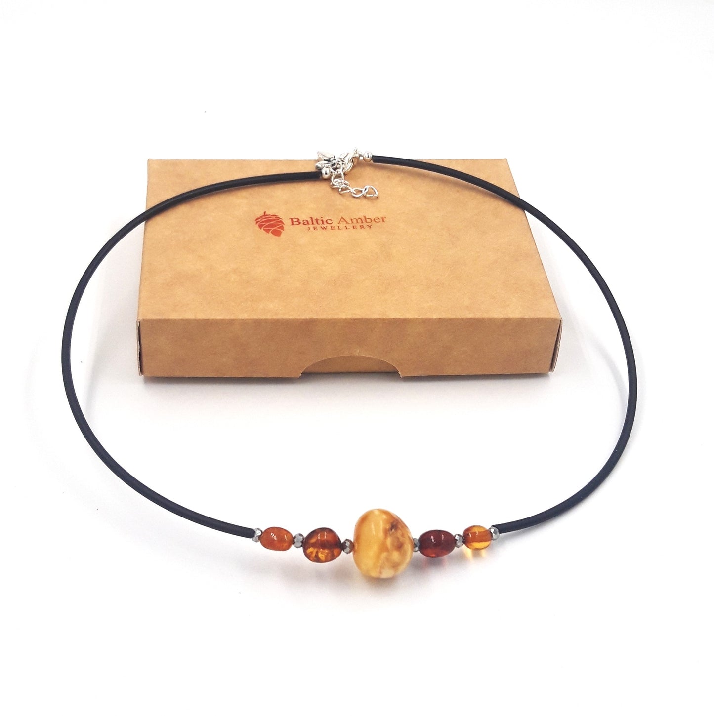 Baltic amber necklace for adults