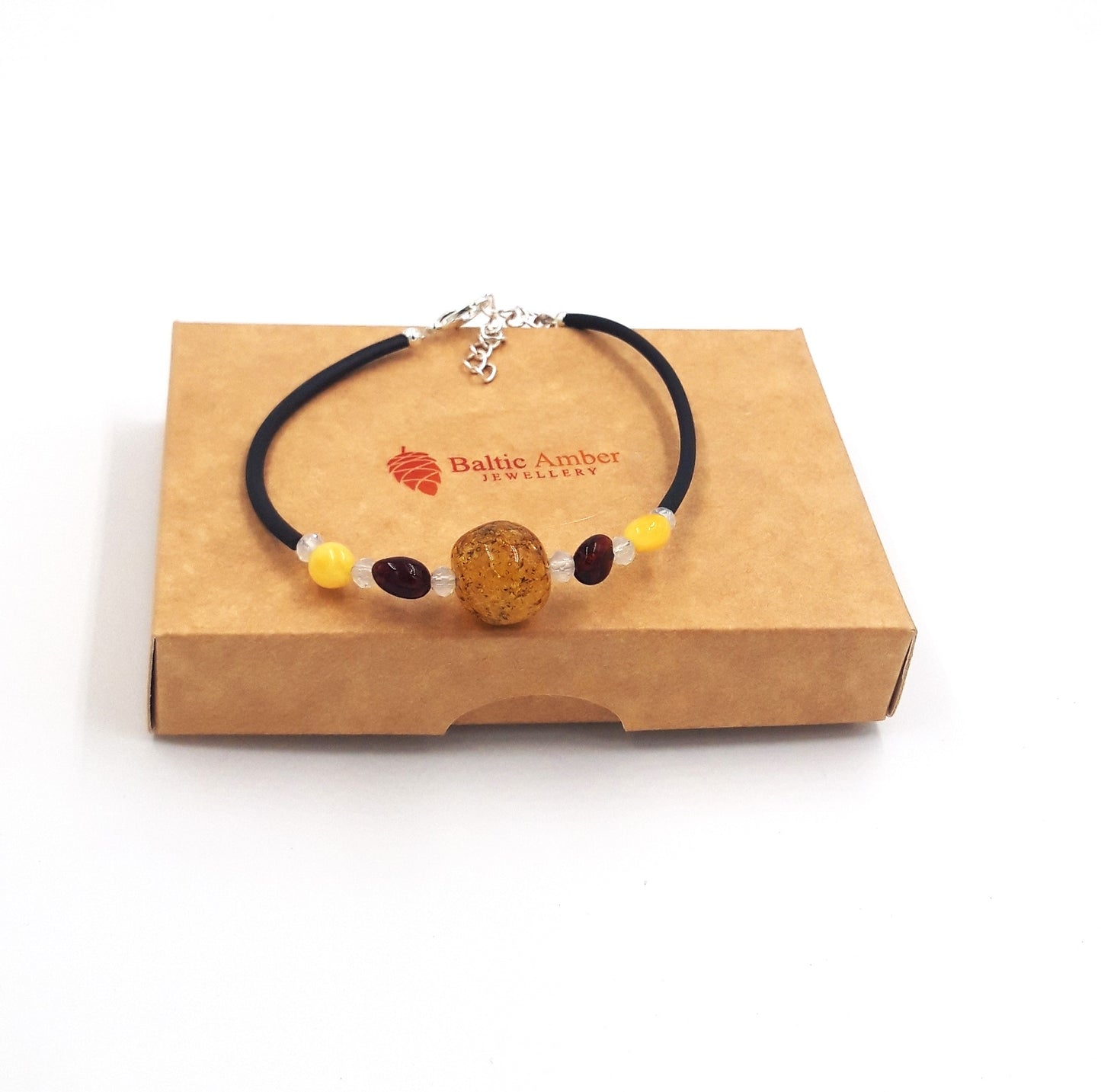 Baltic amber bracelet for adults