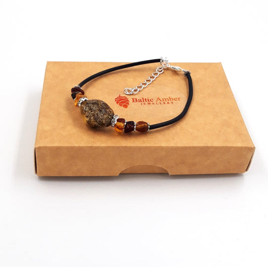 Baltic amber bracelet for adults 1, 10, 50 and 100 units