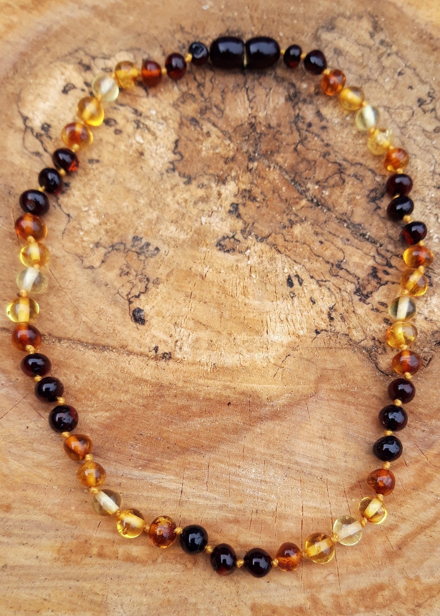Baltic amber necklace