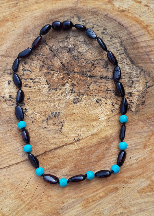 Baltic amber necklace