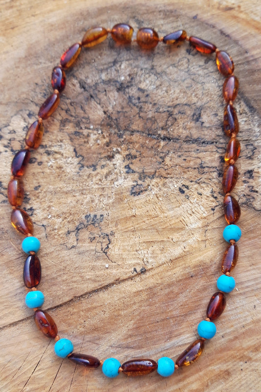 Baltic amber necklace