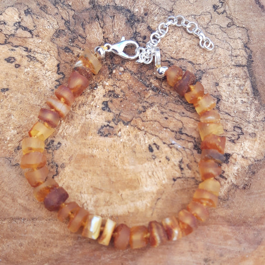 Baltic amber bracelet /anklet for adult