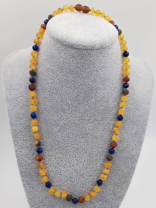 Baltic amber necklace for adult