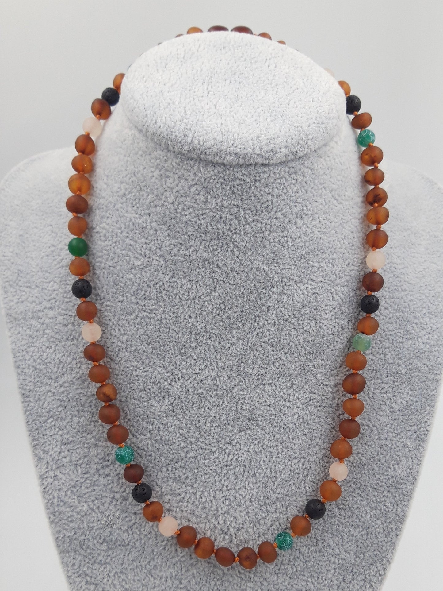 Baltic amber necklace for adult